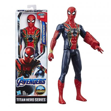 Iron Spider Titan serie B cao 30cm-E3308 (Hasbro) | Shop đồ chơi Bambi