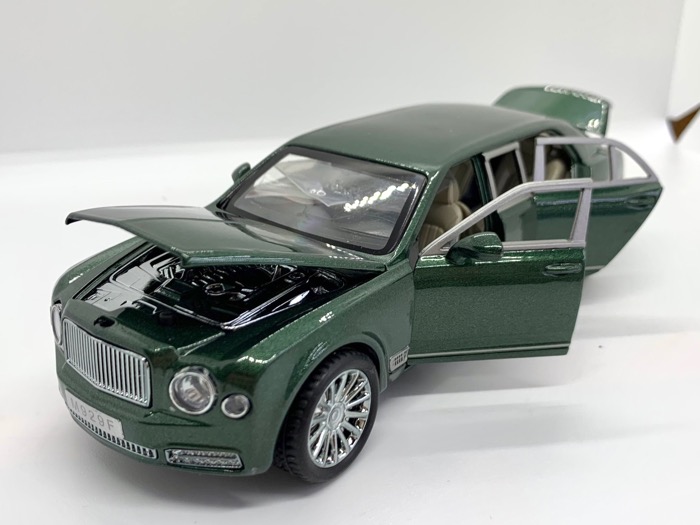 Xe mô hình 1:24 Bentley Mulsanne có âm thanh & đèn
