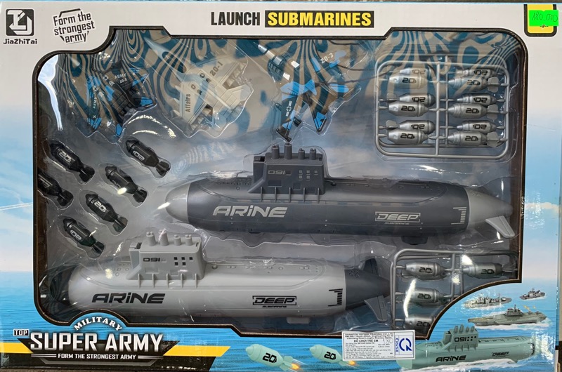 Mô hình tàu ngầm ( bằng nhựa )-T074A