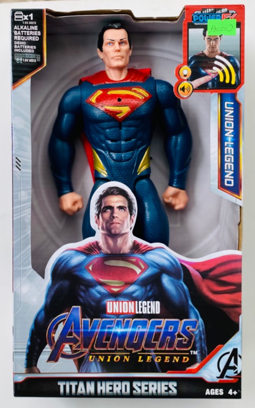 Superman cao 30cm có đèn âm thanh
